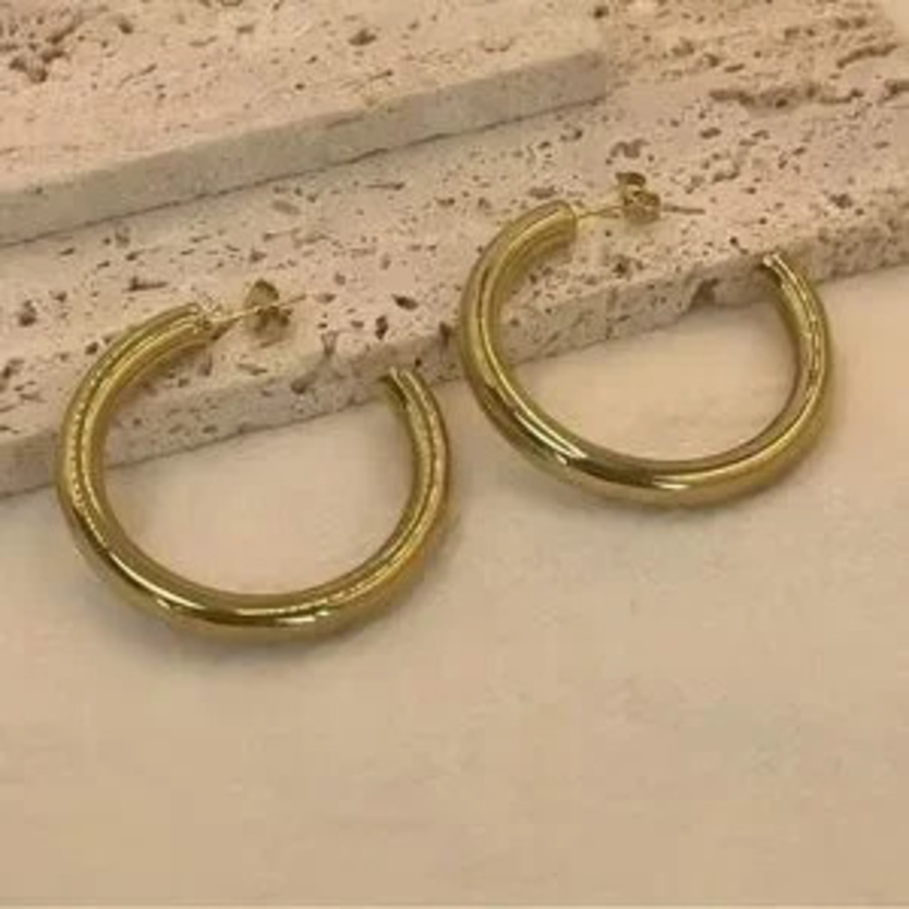 Gold Hoop Earrings